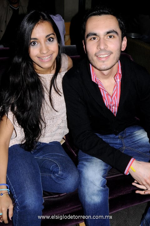 ILEANA  Cepeda y Adolfo Calderón.