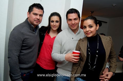 Carlos, Lorena, Jorge y Wendy.