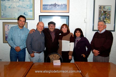 Juan Carlos Torres, Alfredo Kaim, Luis Azpe Pico, Any Escalera, Sandra Alcántara y Manuel Cavazos.