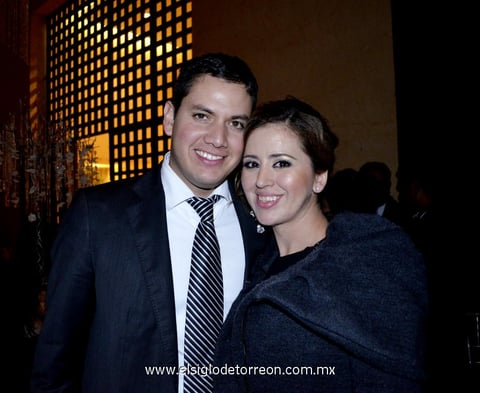 José Luis Ocón Rodríguez y María Elena Segoviano.