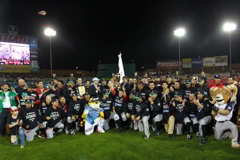 Un campeonato más a la vitrina de los Yaquis.