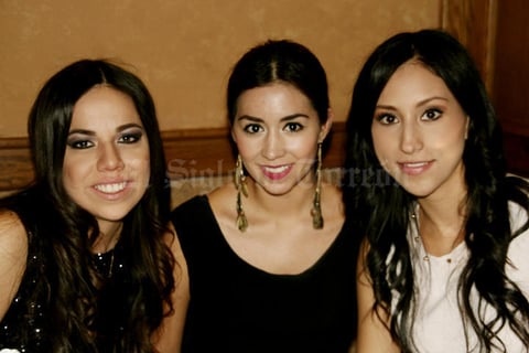 Alejandra Pérez, Sara Betancourt y Olivia de Anda