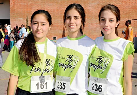 Lorena, Camila y Ximena