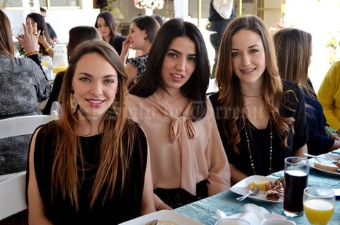 Andrea, Miriam y Beatriz.