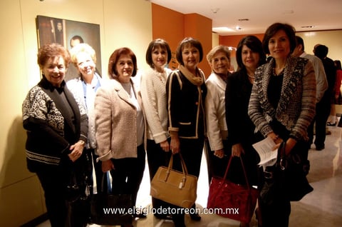 Norma, Aurorita, Cristina, Silvia, Alma, Martha, Georgina y Lupita.