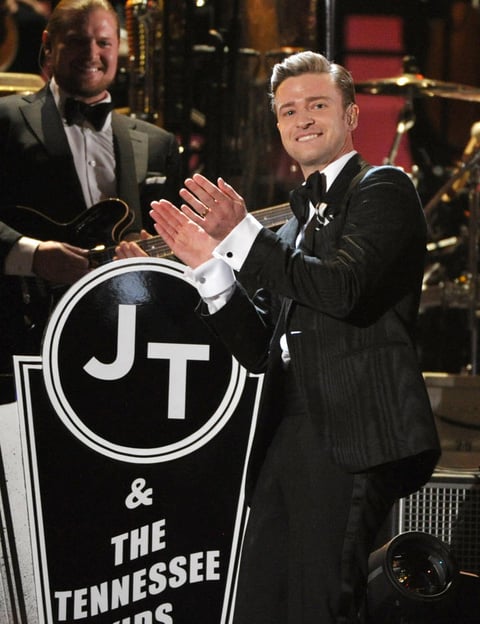 Justin Timberlake regresó a los escenarios presentando su nuevo sencillo en la 55 entrega de los Grammy.