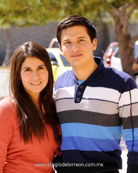 Valeria y Brayan.