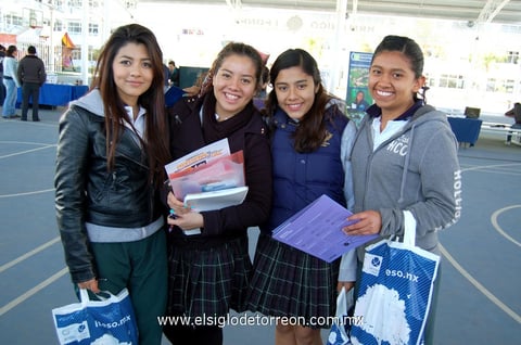 Damaris, Lety, Diana y Maylin.