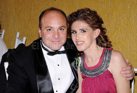 Armando y Liliana acudieron al banquete de bodas de Billy Aguilar y Mónica Wiesinger.