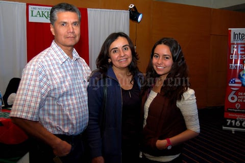 Daniel, Leonor y Carolina.