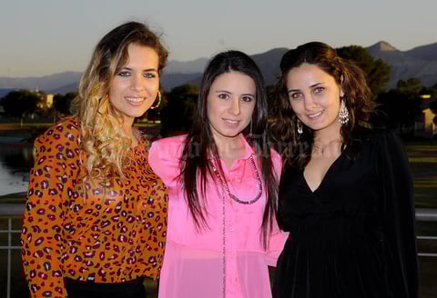 Anabel, Valeria y Marcela.