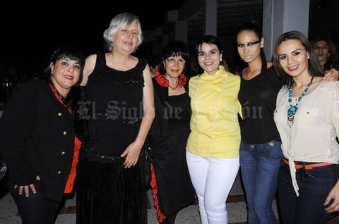 Glenda Quintero, Eglantina Canales, imelda Widen, Rosa Lucía Dávila, Fernanda Leyva y Karla Alvarado.