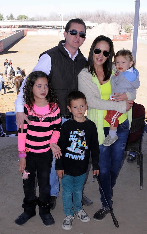 Francisco, Lorena, Ana Paula, Francisco y Bernardo.