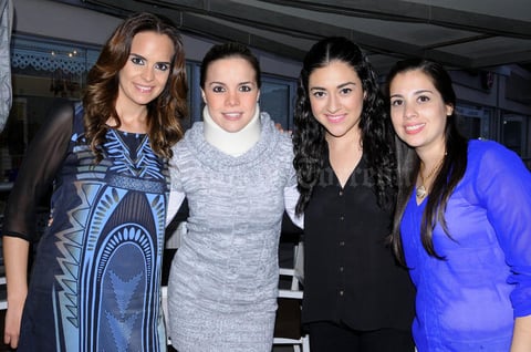Gaby, Ana Ramírez, Chery MAcías y Montse Leal.