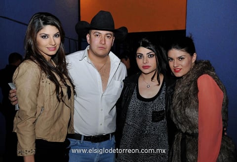 Sofía, Fernando, Marcela y Gaby.