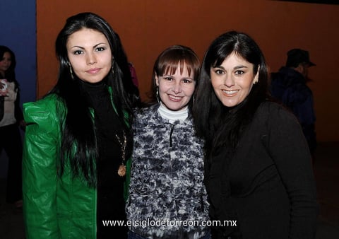 Ale  Cabral y David Morales.