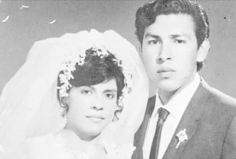 Familia Pérez Valdez en una fotografí­a tomada hace 50 años.