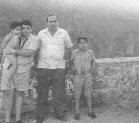 Elvira Quiñones Castillo hace algunas décadas.