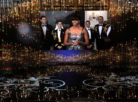 El premio a mejor película lo presentó, en un acto sin precedentes, la primera dama estadounidense Michelle Obama desde la Casa Blanca.