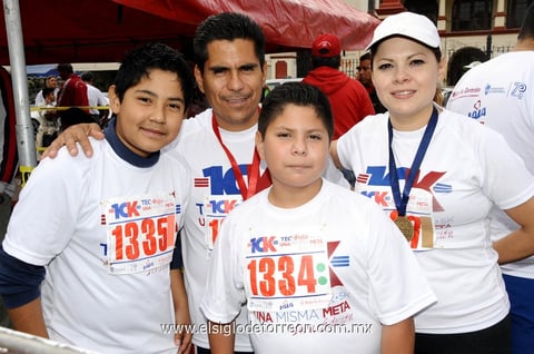 RAMóN  Villa, Saúl Villa, Blanca Castañeda y Miguel Núñez.