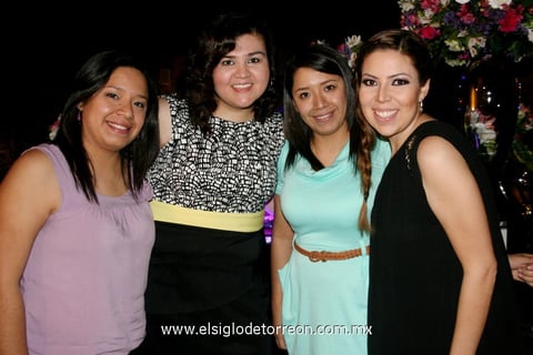 ARACELI  Pedroza, Argentina Castrejón, Wendy Castrejón y Cynthia Estrada.