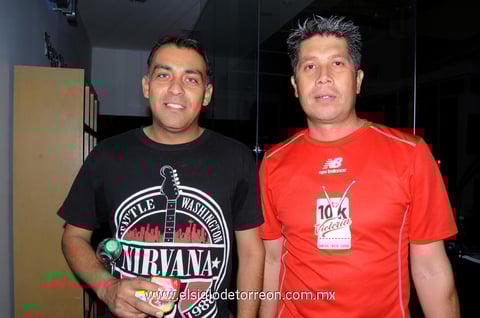 Alfredo  González Bañuelos y Marco Antonio García Casa.