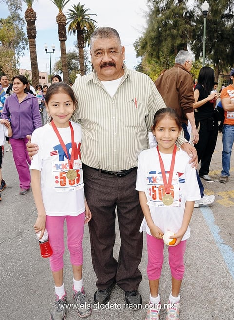 Sandra Luz Bherem, Felipe Ramírez y Gloria Mariana Ramírez.