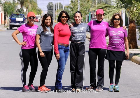 ANGéLICA  Maciel, Maryjose Balderas, Laura Gurrola, Lily Barrera, Valentina Mena y Emma Saldaña.