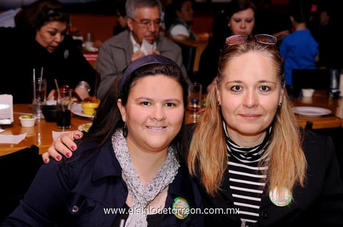 Claudia  Ríos y Coco Muñoz.