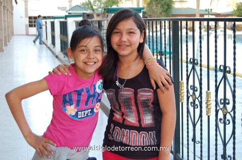 Ale y Victoria.