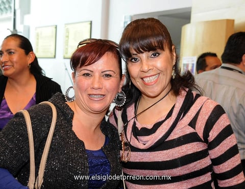 Brenda  Caldera y Brenda Ceron.