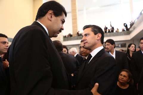 Peña Nieto llegó al recinto alrededor de las 10:50 (hora local), para participar en la ceremonia.