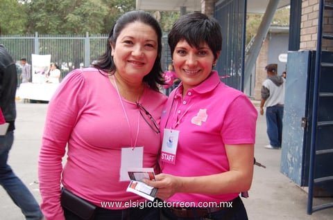 Claudia  y Susana.