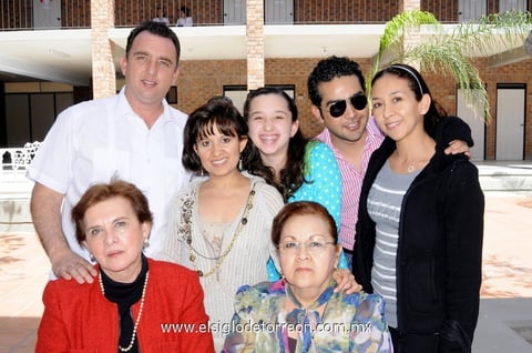 Miguel , Annel, Annel, Leticia, Griselda, Alan y Mayra.
