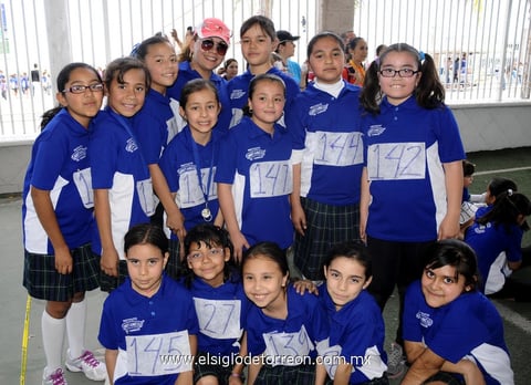 GRUPO  de cuarto año de primaria.