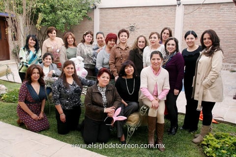 Socias  del Club de Jardinería Alhelí.
