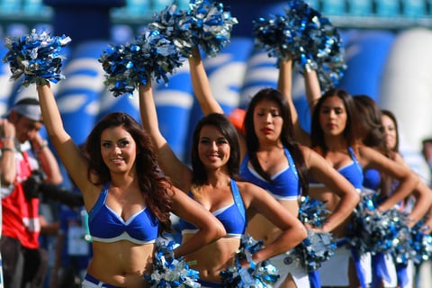 Una más desde el Estadio Azul.