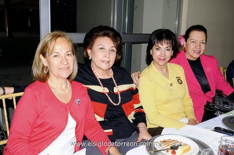 María Rosa, Georgina y Yolanda.