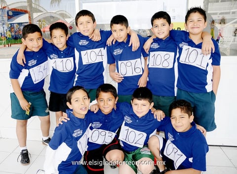 Daniel, Aldo, Gustavo, Josué, Arath, Luis, Jorge, Samuel, Juan y José.