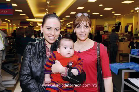 Estefanía , Sergio y Bárbara.
