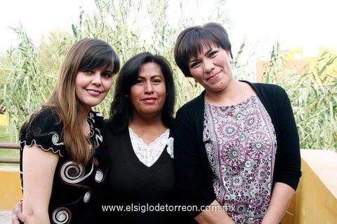 Elena, Vero y Laura.
