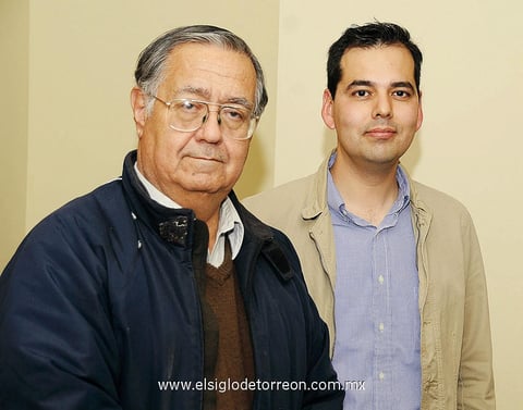 Sergio Antonio Corona y Carlos Castrejón.