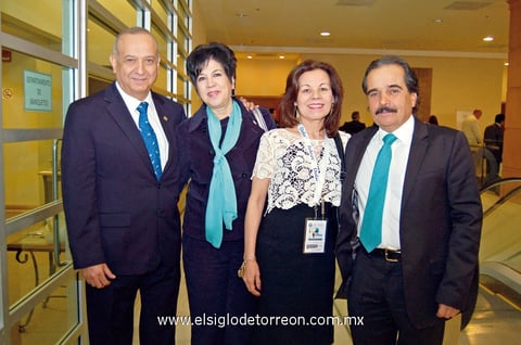Óscar Rodríguez, Liliana Acuña, Lucía Amezcua y César del Bosque.