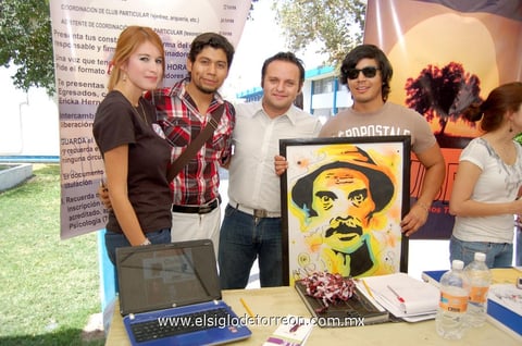 Cynthia,  Eliud, Sergio y Armando.