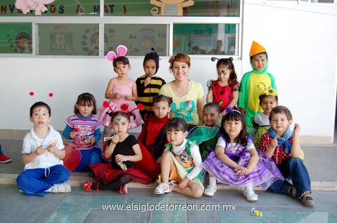 Divertida  mañana primaveral, disfrutaron los pequeñines de primero de kinder.