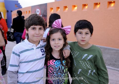 Eddie, Silvana y Andrés.
