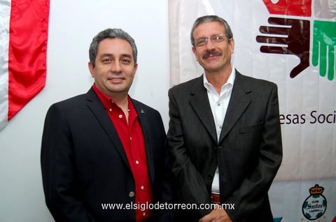 Roberto  Muñoz y José Berlanga.