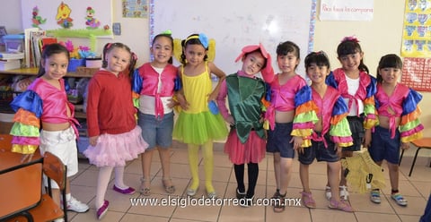 OSMARI,  Kistev, Luciana, Celeste, Milena, Keyla, Constanza, Debani y Génesis.