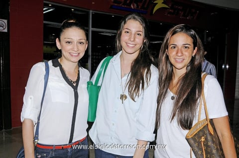 Marilú, Sofía y Dora.