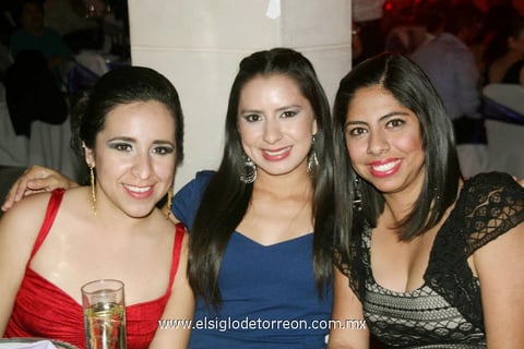 Sandra, Valeria y Ale, disfrutaron excelentes momentos.